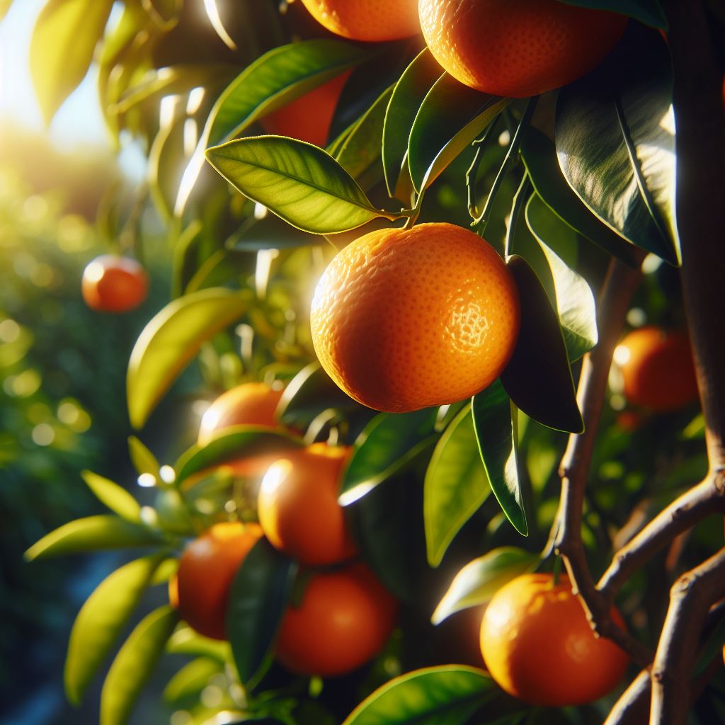 Unes mandarines al arbre